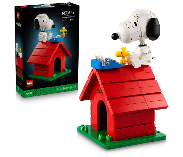 LEGO IDEAS 21368 Fistaszki: Buda Snoopy’Ego - 1529723 - zdjęcie 2